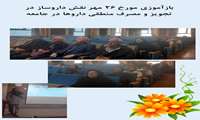 بازآموزی نقش داروساز در تجویز دارو برگزار شد 